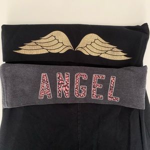 Victoria Secret Angel & Angel Wing Yoga Pants